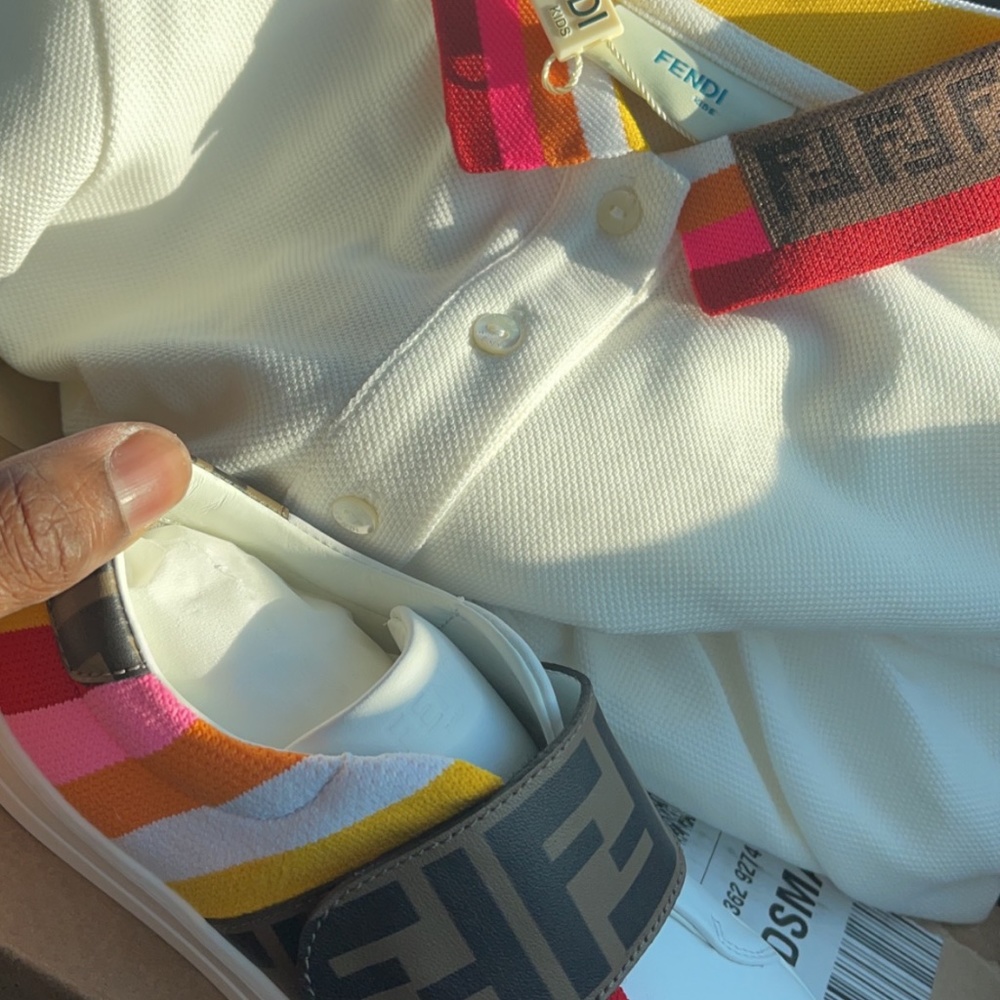 Fendi  dress and shoes